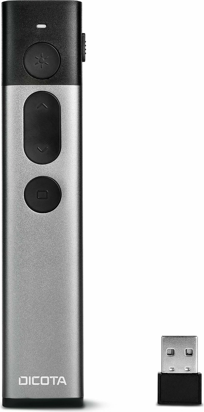 Prezantues wireless DICOTA, Laser, 30m, i zi/gri