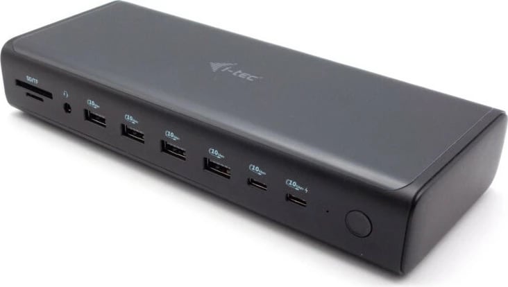 Docking station I-Tec Universal 6x 4K/60Hz, USB-C, 140W, e zezë