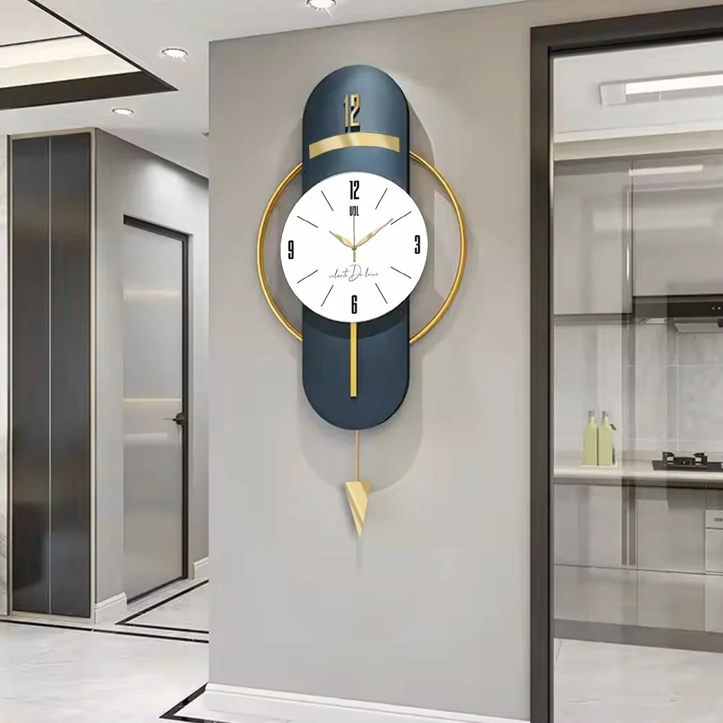 Orë muri dekorative Wallity, ngjyrë blu e errët, Vlnt101