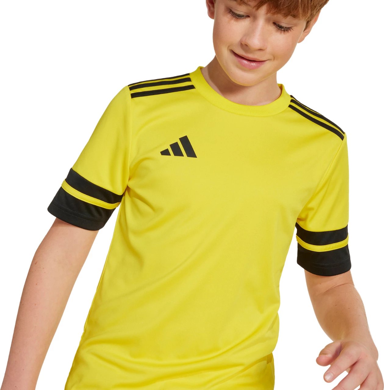 Maicë për fëmijë adidas, e verdhë