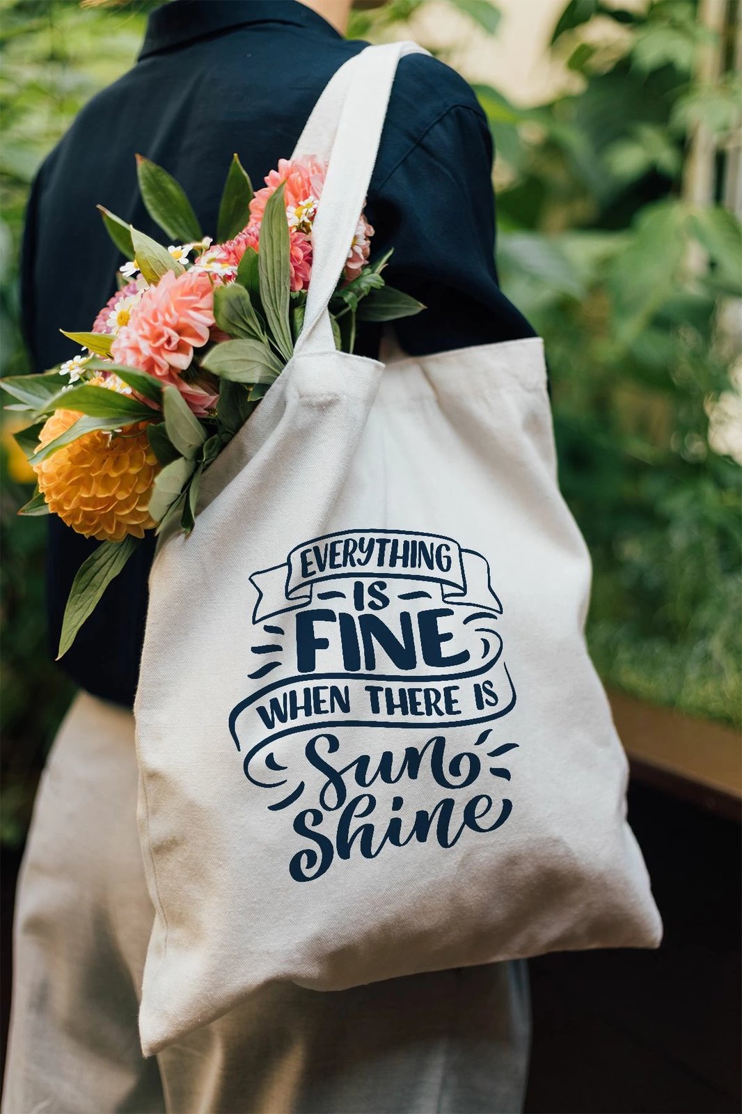 Çantë tote Zoozie Bags, model 7, shumëngjyrëshe