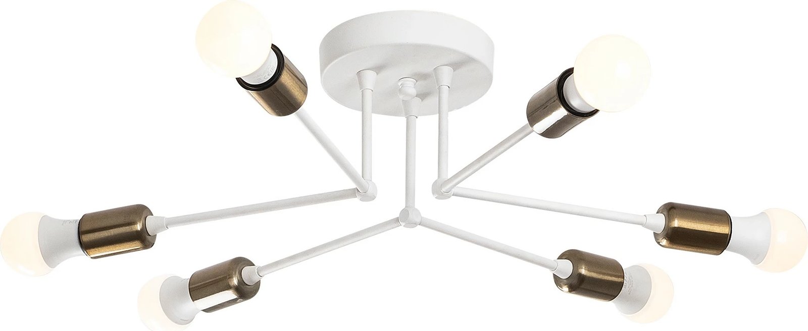 Llambë tavani Opviq, Sparrow - 1232, e bardhë, moderne