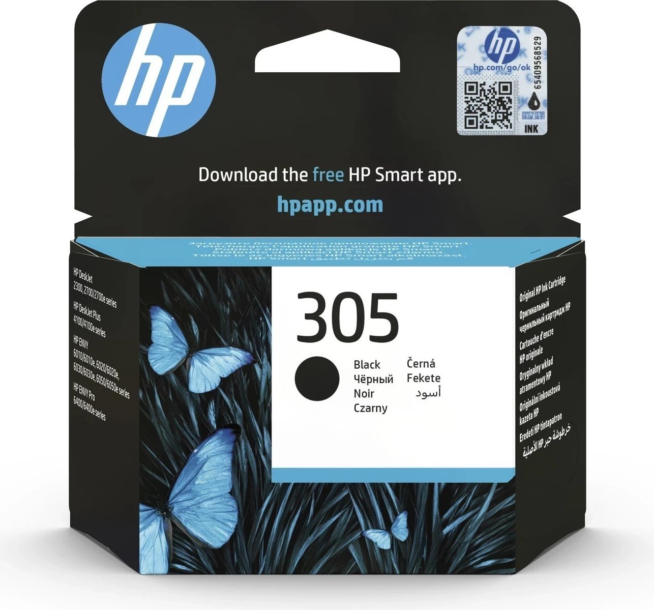 Ngjyrë printeri HP 305 3YM61AE, e zezë