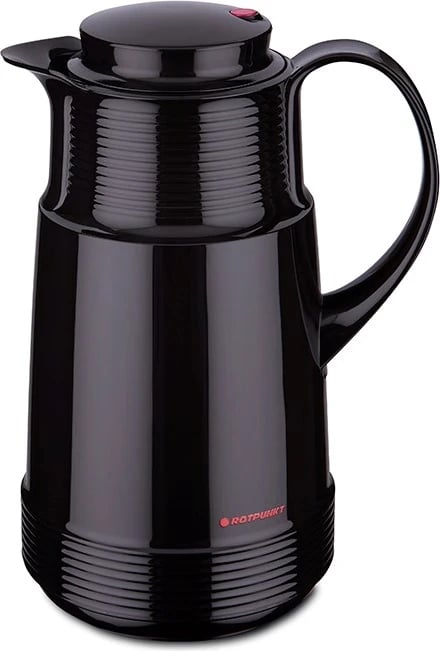 Termos ROTPUNKT, 1.0 l, ngjyrë ristretto (e zezë)