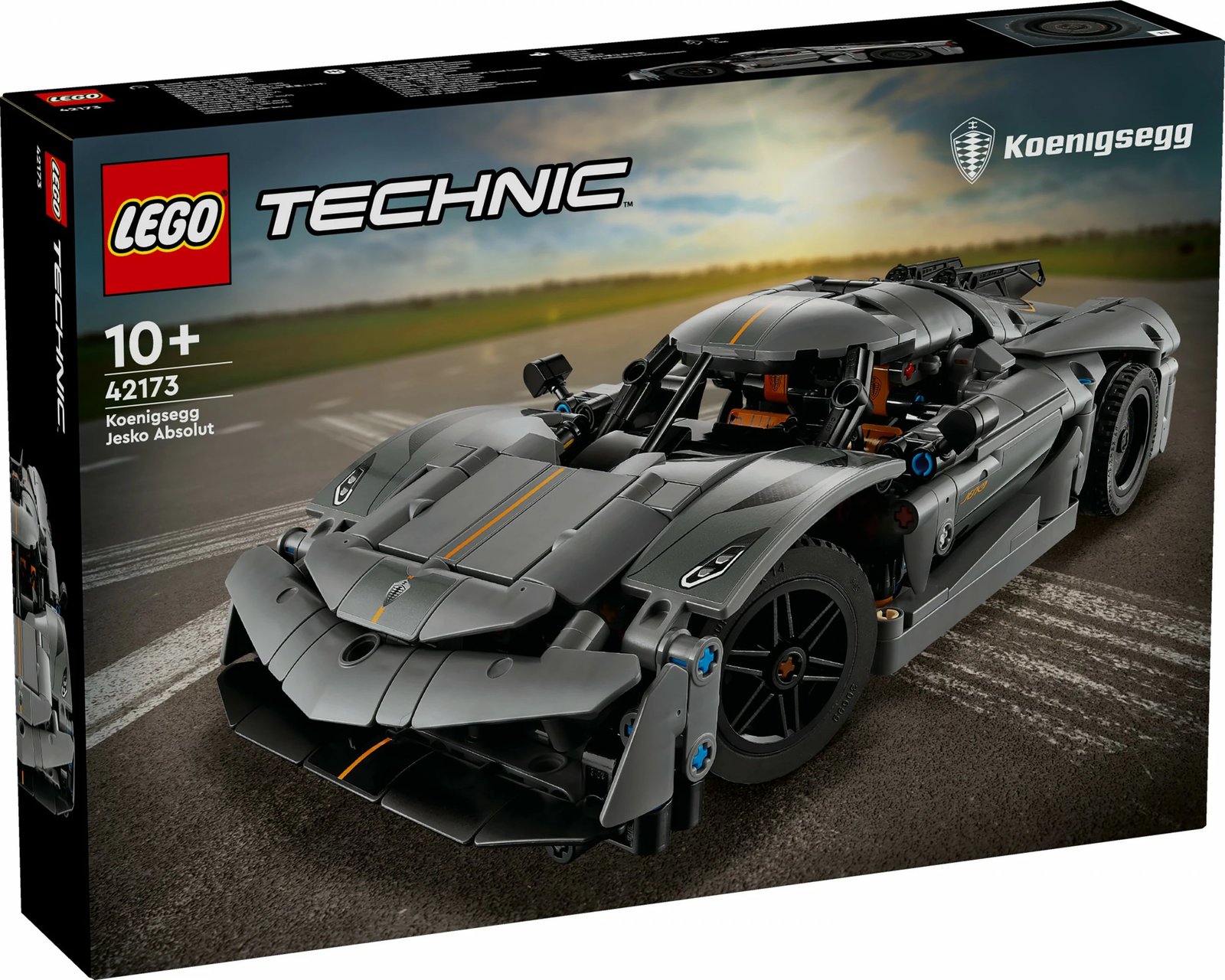 Set ndërtimi LEGO Koenigsegg Jesko Absolut, 801 copë, Gri Set ndërtimi LEGO Koenigsegg Jesko Absolut, 801 copë, Gri