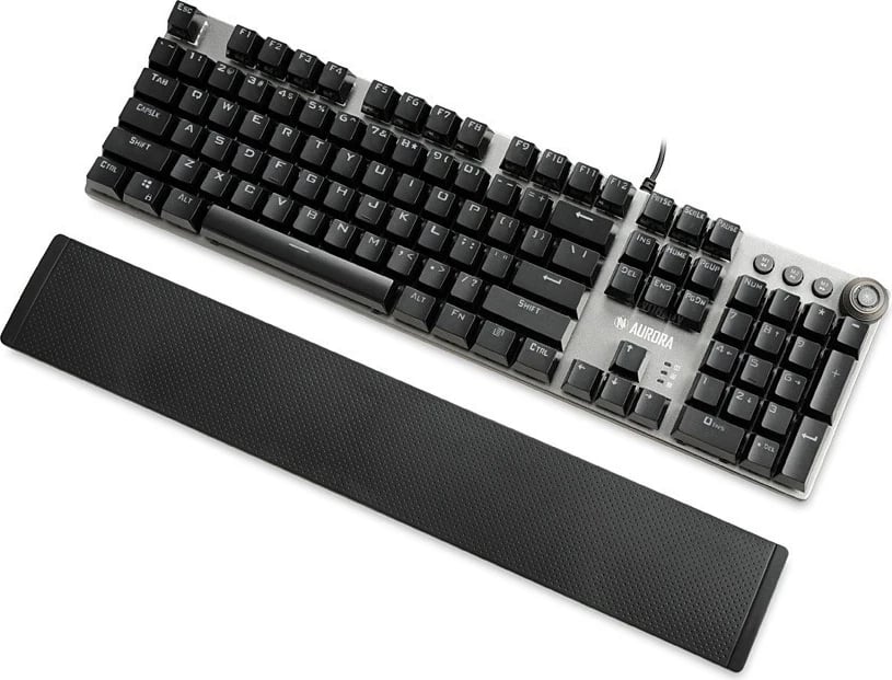Tastierë Gaming iBOX Aurora K-4, me butona mekanik dhe dritë RGB