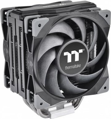 Ftohës procesori Thermaltake TOUGHAIR 510, 180W, 2x120mm, 4 tuba bakri, i zi