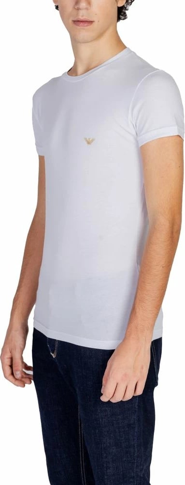 Maicë për meshkuj Emporio Armani, e bardhë