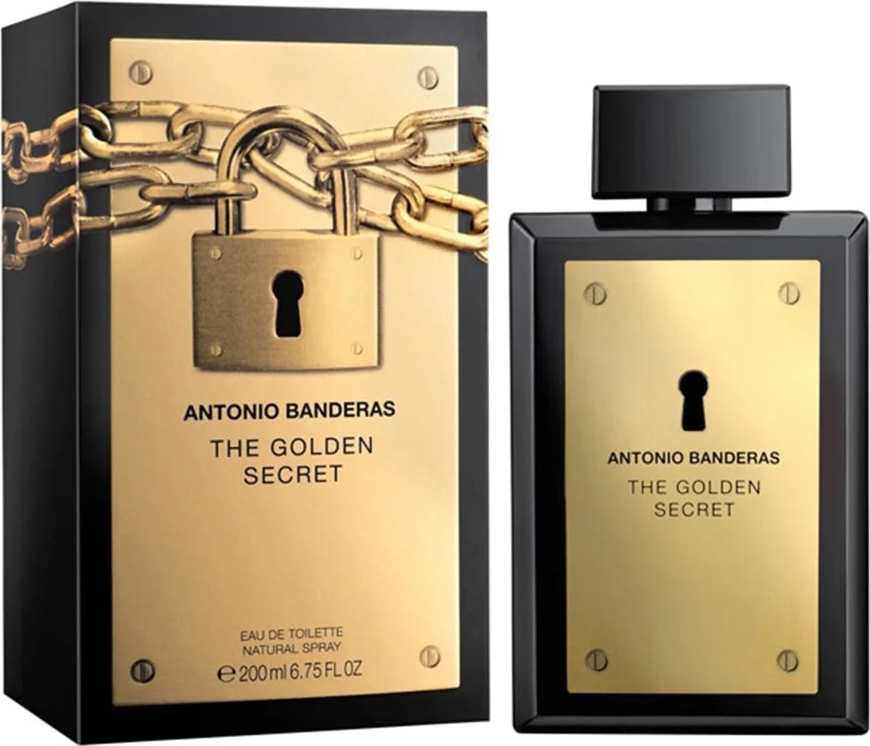 Eau de Toilette për meshkuj Antonio Banderas The Golden Secret 200ml