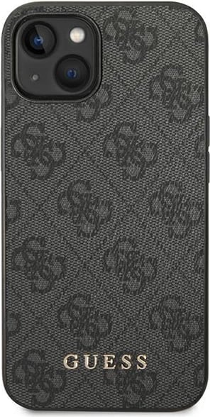 Mbështjellës Guess GUHCP14SG4GFGR për iPhone 14, 6.1", hardcase, gri Mbështjellës Guess GUHCP14SG4GFGR për iPhone 14, 6.1", hardcase, gri