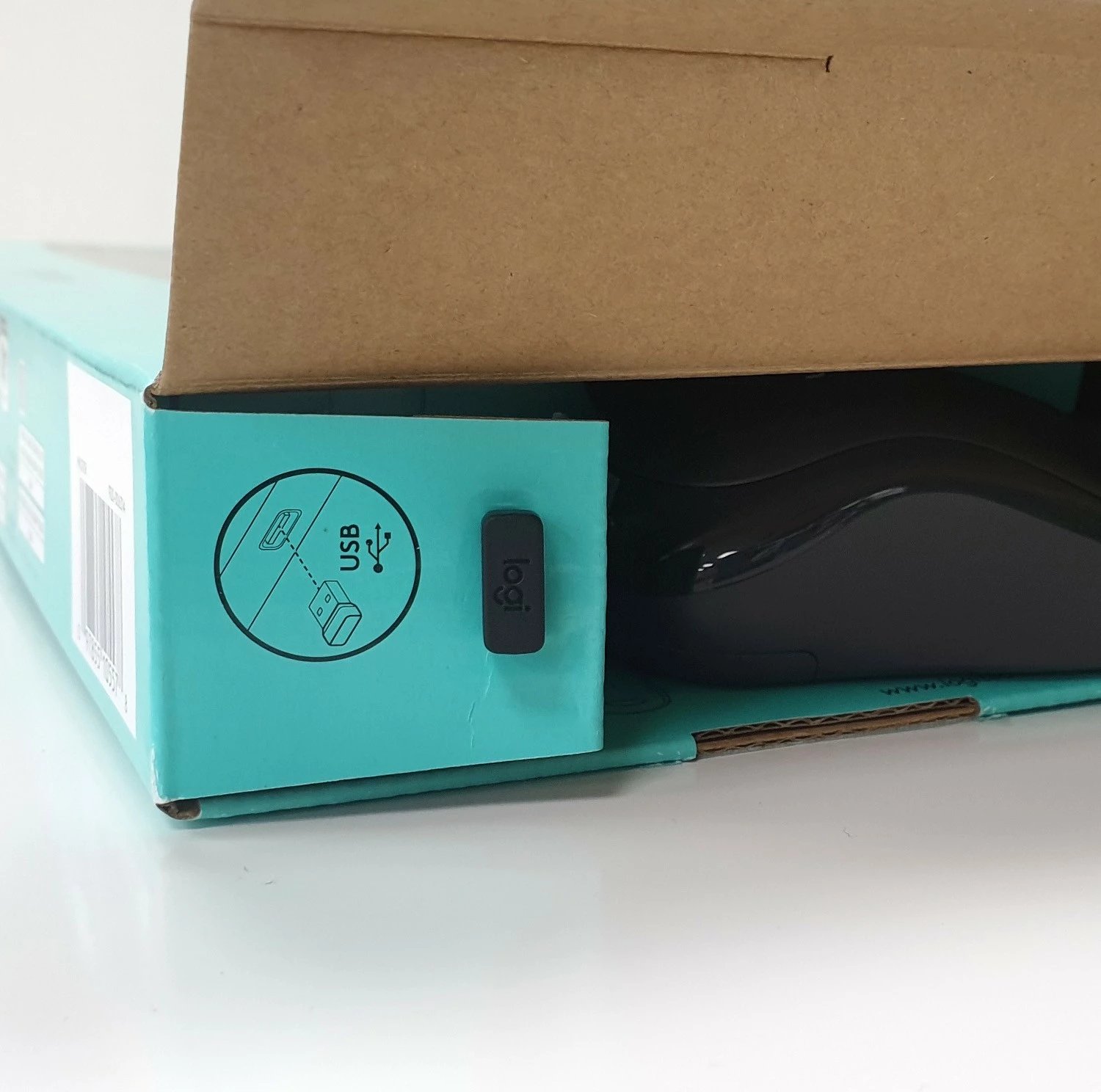 Kombo wireless Logitech MK270, Full-size (100%), RF Wireless, QWERTY, Zi, Argjendtë, Maus i përfshirë