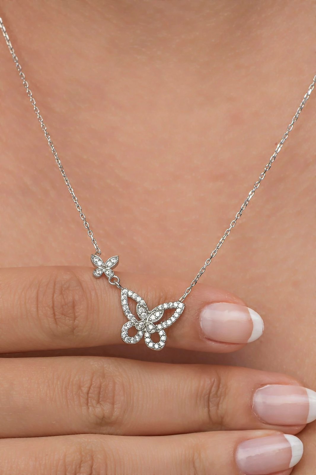 Varëse argjendi me flutur, ngjyrë argjendi, Jumeon, NRZ9986791