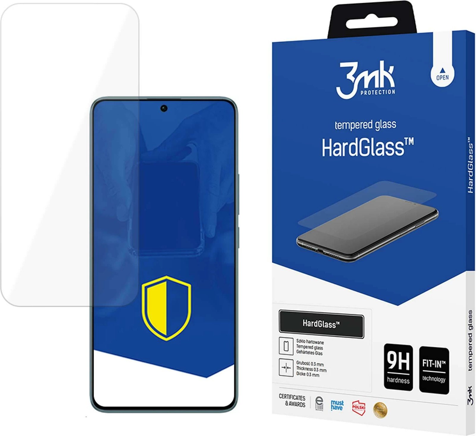 Xham i temperuar 3mk HardGlass për Xiaomi Redmi Note 13 Pro 5G