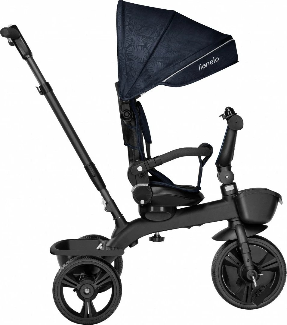 Tricikël Lionelo KORI, 2-në-1, për fëmijë, Blue Navy