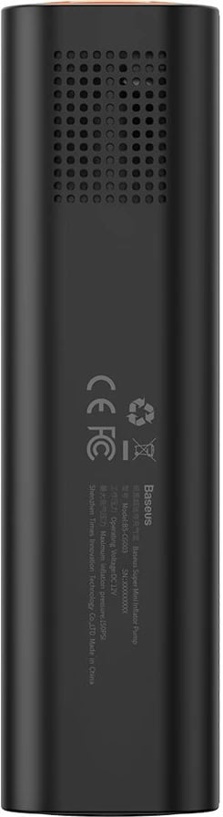 Kompresor mini për goma Baseus CRCQ000001, 12V, 120W, i zi Kompresor mini për goma Baseus CRCQ000001, 12V, 120W, i zi
