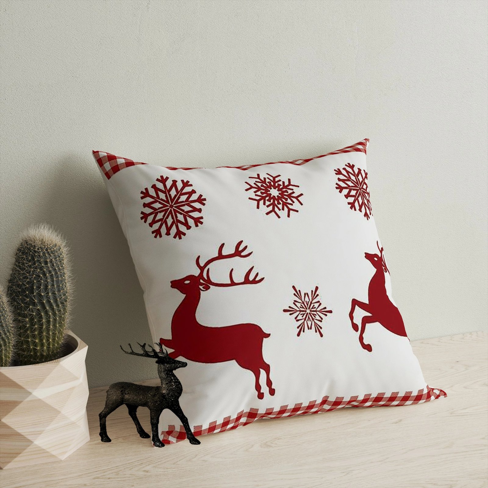 Jastëk dekorativ Aberto Design, YY202345, shumëngjyrësh, 43x43cm