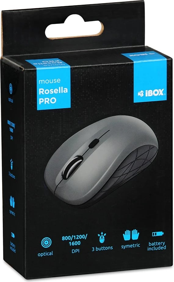 Maus iBOX i009W, 1600DPI, hiri 