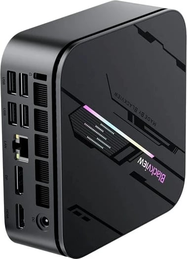 Kasë mini PC Blackview MP100 Pro, Intel Core i3-1215U, 16GB RAM, 512GB SSD, e zezë
