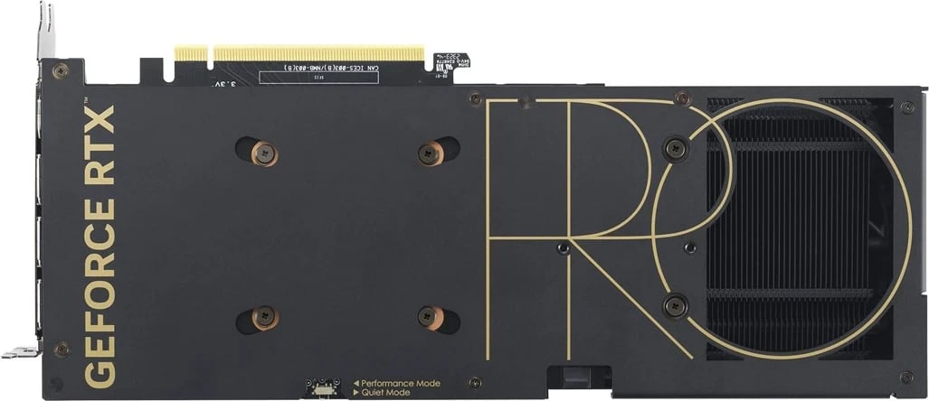 Kartelë grafike ASUS ProArt RTX4060TI-O16G, 16 GB, e zezë Kartelë grafike ASUS ProArt RTX4060TI-O16G, 16 GB, e zezë
