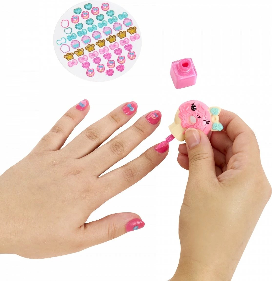 Set lodrash me kukull, MGA Yummiland 546733-EUC, Beauty Bag Cupcake me lip gloss, 4+ vjeç, set aksesorësh