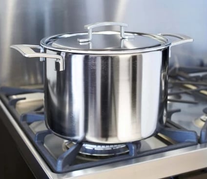 Tigan DEMEYERE INDUSTRY 5, 8L, Argjendtë
