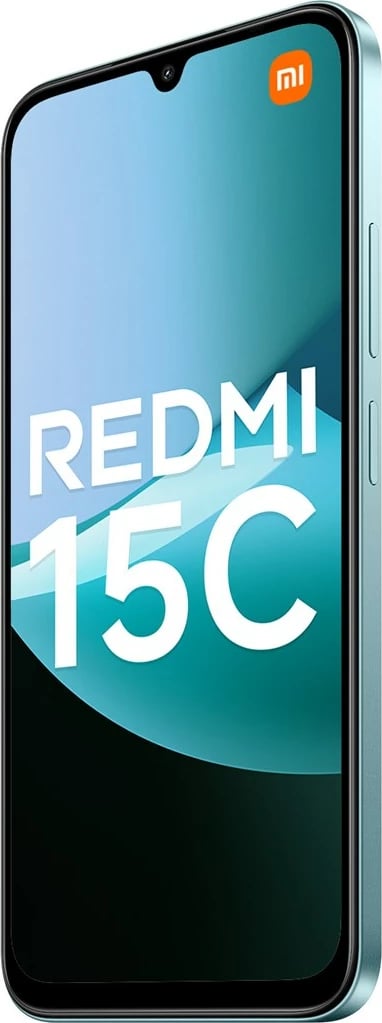 Celular Xiaomi Redmi 15C, 6.9", 4 GB RAM, 128 GB, 6000 mAh, Gjelbër