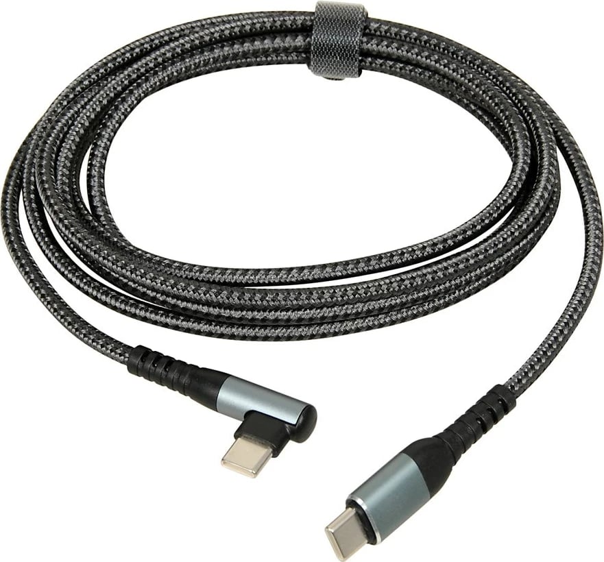 Kabëll USB-C iBOX IKUTC 100W 2m, i zi