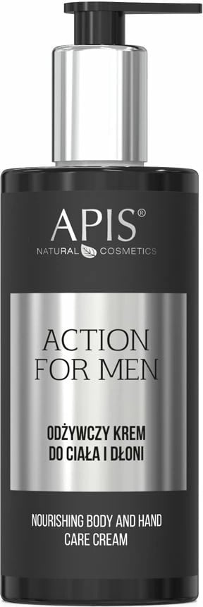 Krem trupi dhe duarve për meshkuj APIS Action For Men Nourishing, 300ml Krem trupi dhe duarve për meshkuj APIS Action For Men Nourishing, 300ml