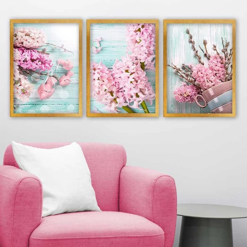 Pikturë dekorative me kornizë (3 copë), Wallity, 3AC_21008662_3545