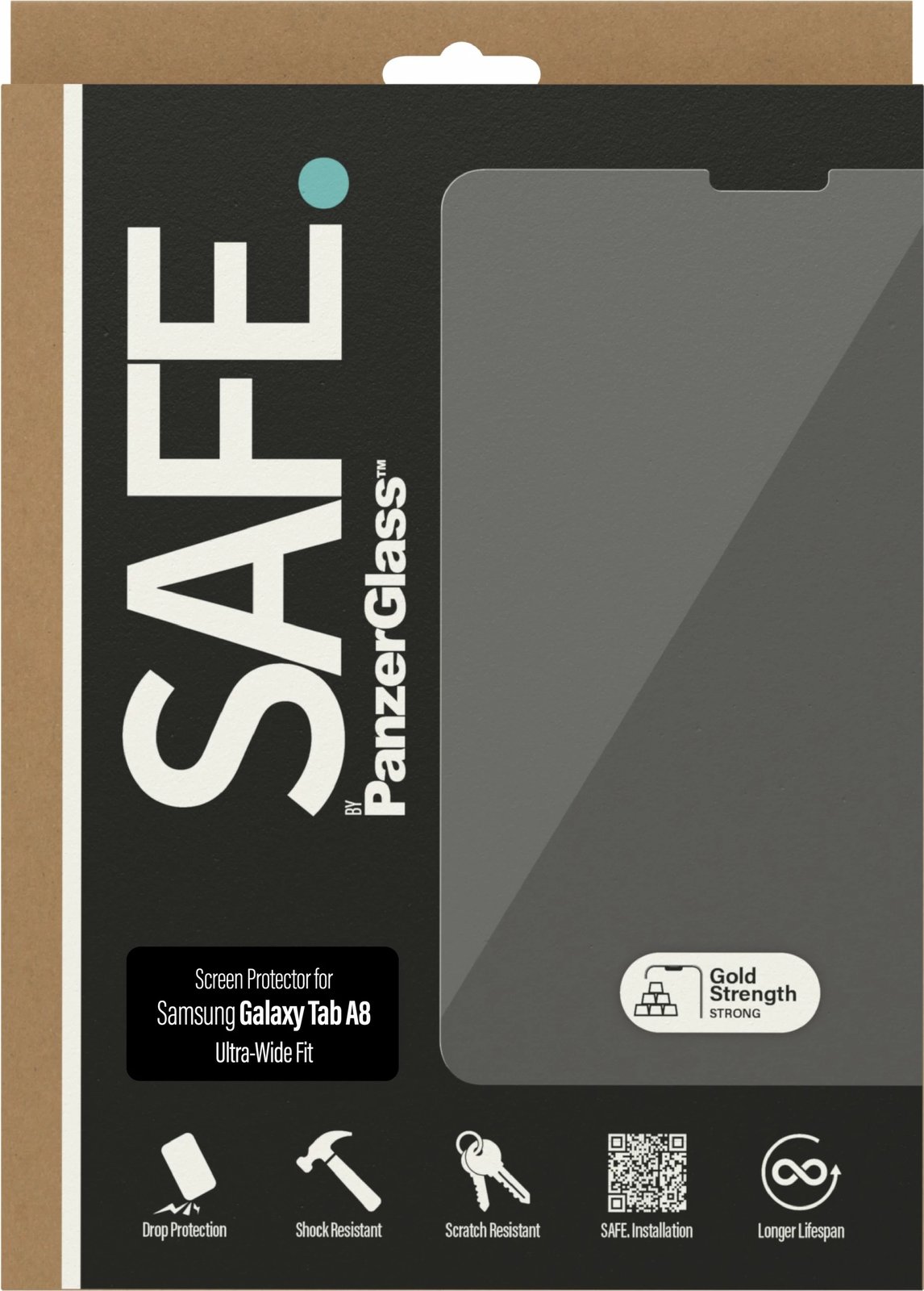 Mbrojtës ekrani PanzerGlass Samsung Galaxy Tab A8, transparent