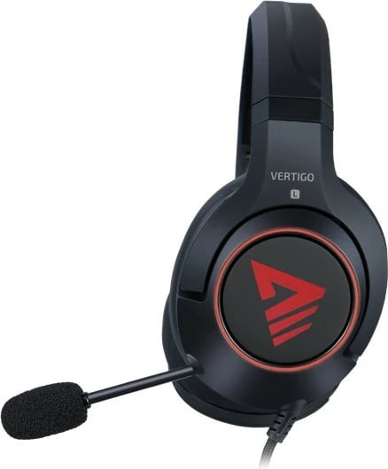 Kufje gaming Savio Vertigo me mikrofon, Surround 7.1, USB, të zeza Kufje gaming Savio Vertigo me mikrofon, Surround 7.1, USB, të zeza