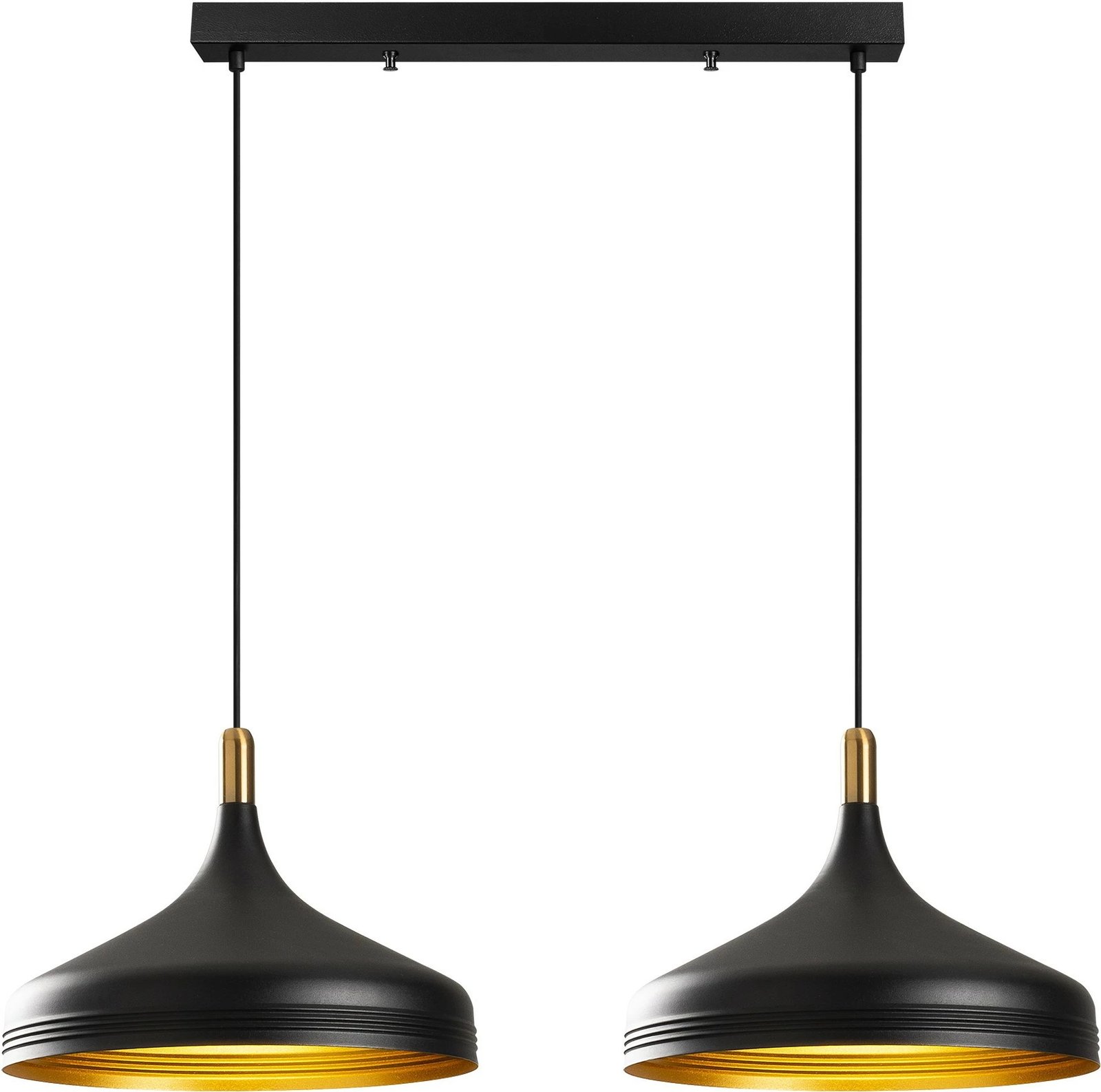 Llambë varëse moderne Opviq, Sağlam - 3777, e zezë dhe ari