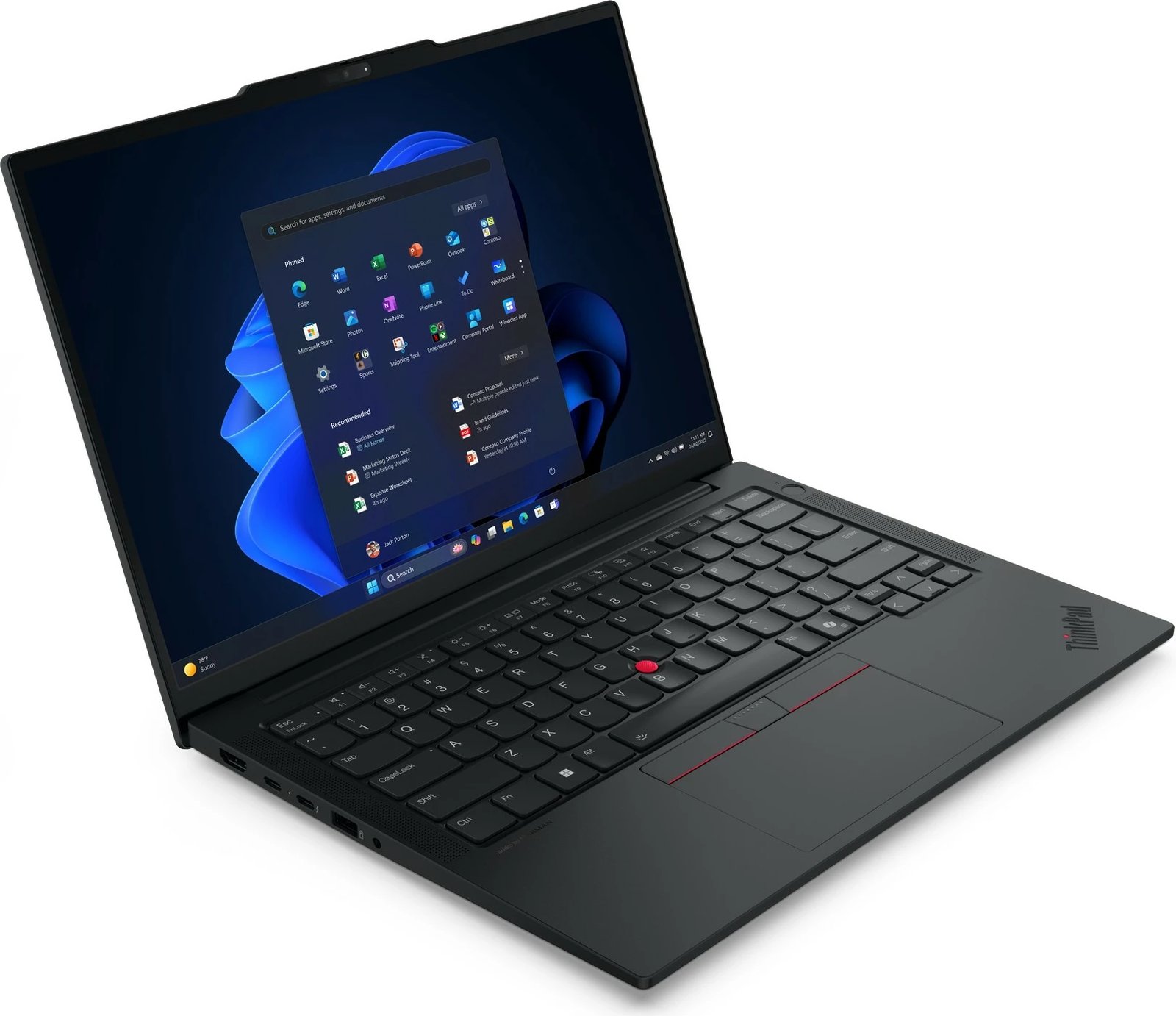 Kompjuter Lenovo ThinkPad E14 G7, Ultra7 255H, 16GB/512GB, 14 inç, e zezë
