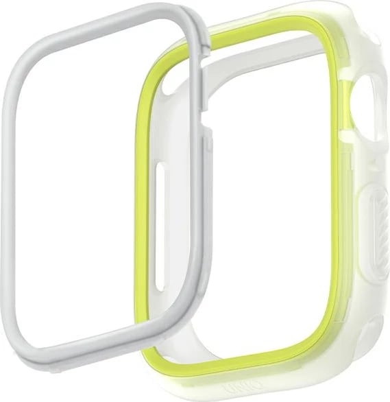 Mbështjellës UNIQ Moduo për Apple Watch 40/41mm, Jeshil-Bardhë, set me 2 korniza