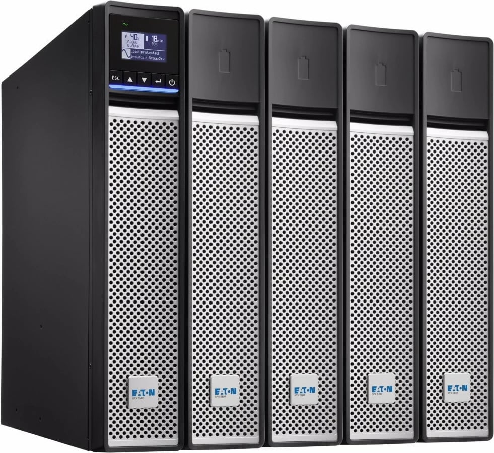 UPS Eaton 5PX 1500i RT2U G2, 1500VA/1500W, Kasë rack/tower, E zezë/gri