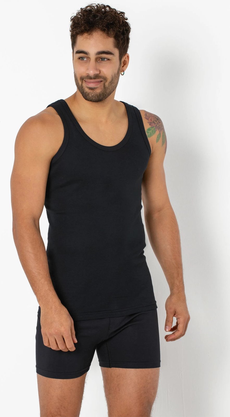 Fanellë e brendshme për meshkuj Jumeon, e zezë, XXL, 001-021001