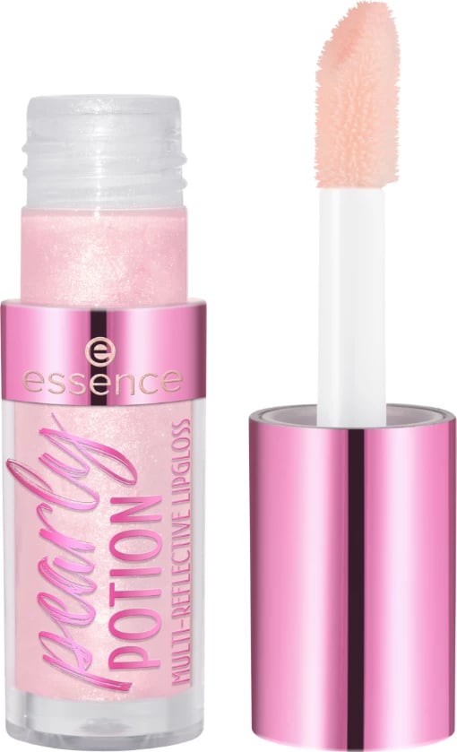 Shkëlqyes për buzë Essence Pearly Potion Multi-Reflective 01 Golden Peach, 2.5 ml