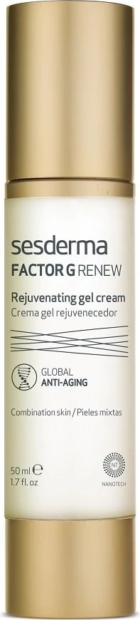 Krem-gel fytyre anti-rrudhë Sesderma Factor G Renew për femra 50ml