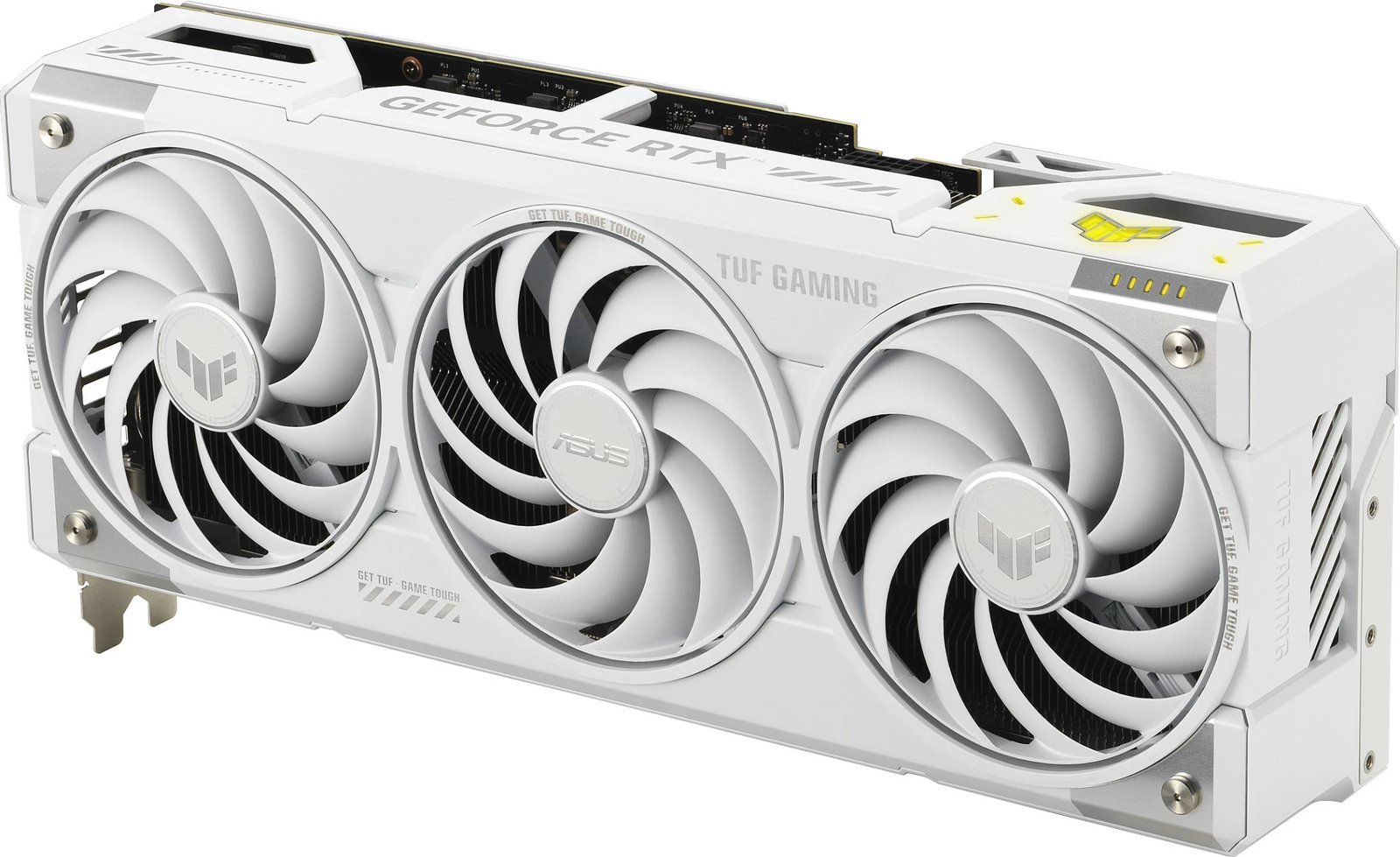 Kartë grafike ASUS TUF Gaming RTX 5070 Ti 16GB GDDR7 e bardhë