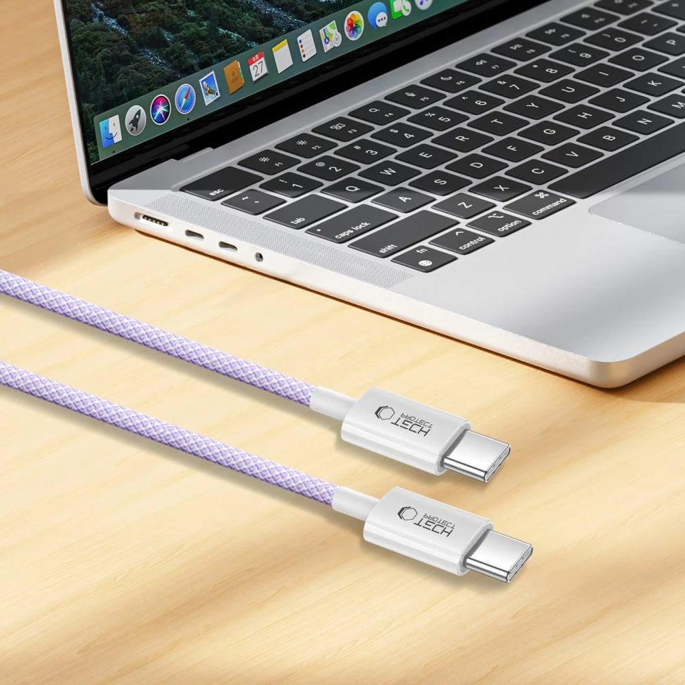 Kabllo USB-C Tech-Protect Ultraboost Lite 2m, 60W, Violet