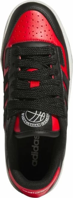 Atlete fëmijësh adidas, të zeza të kuqe