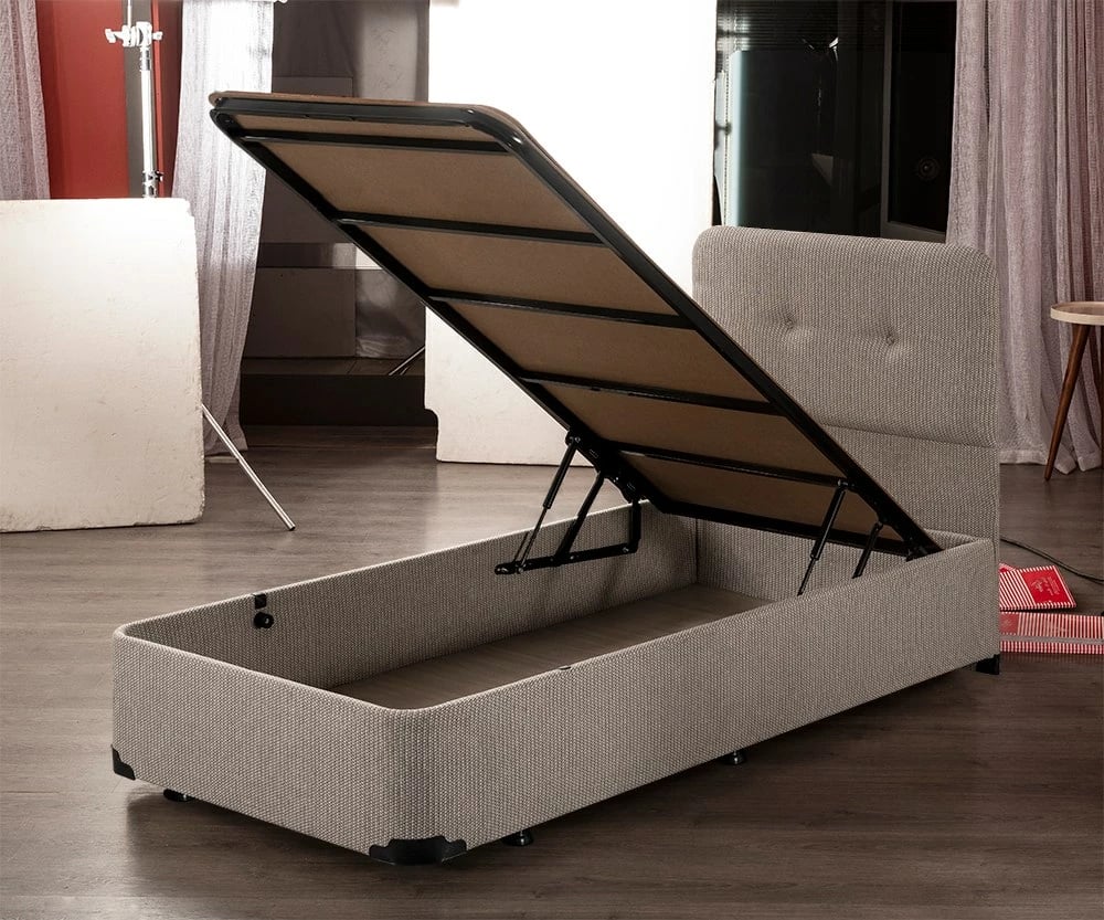 Baza teke për shtrat Hanah Home, Luna Single, 90x190
