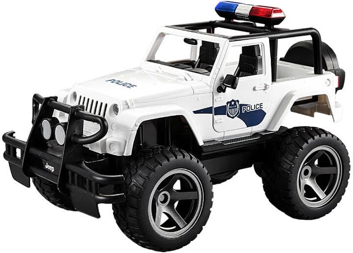 Makine policie me telekomandë Double Eagle Jeep E550-003, 1:12, Bardhë