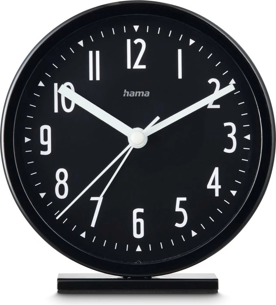 Orë alarmi Hama Skye, analog, 11.3 cm, e zezë