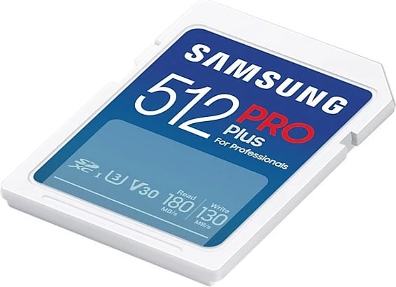 Kartelë SDXC Samsung PRO Plus 512GB, UHS-I, Class 3, e bardhë