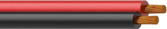 Kabllo altoparlanti PROCAB ALS07/1, 2 x 0.75 mm², 100 m, E zezë