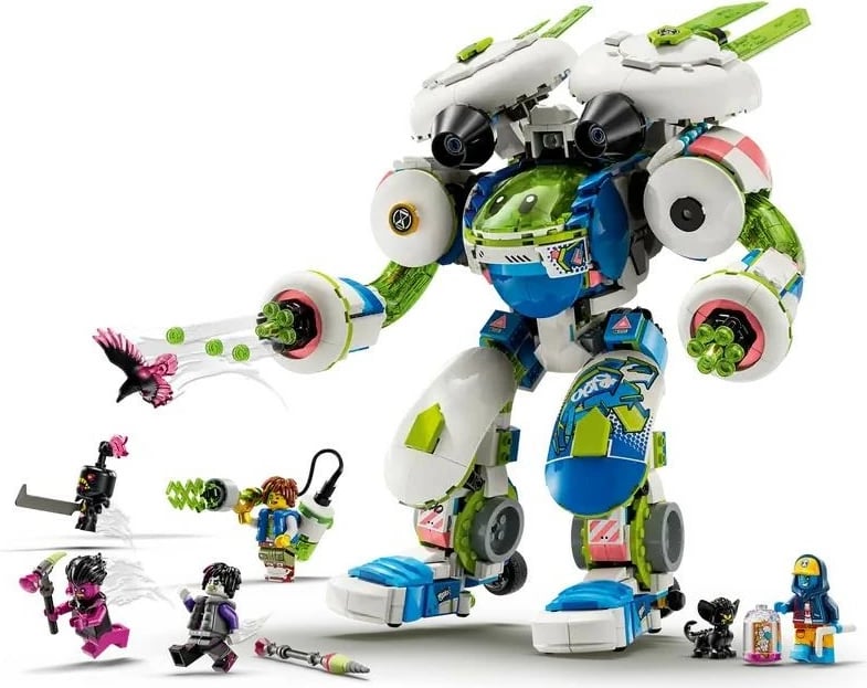 Set LEGO DREAMZzz 71485 Mateo and Z-Blob the Knight Battle Mech, 1333 pjesë, plastikë, shumëngjyrësh, ekstra i madh