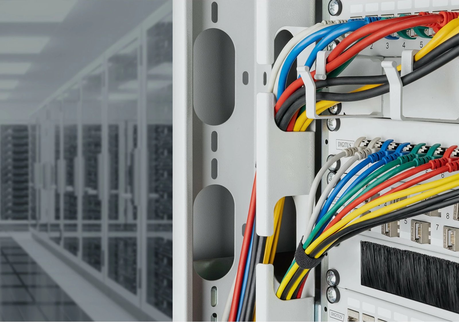 Kabllo rrjeti Digitus CAT 6A F/FTP, 5m, gri