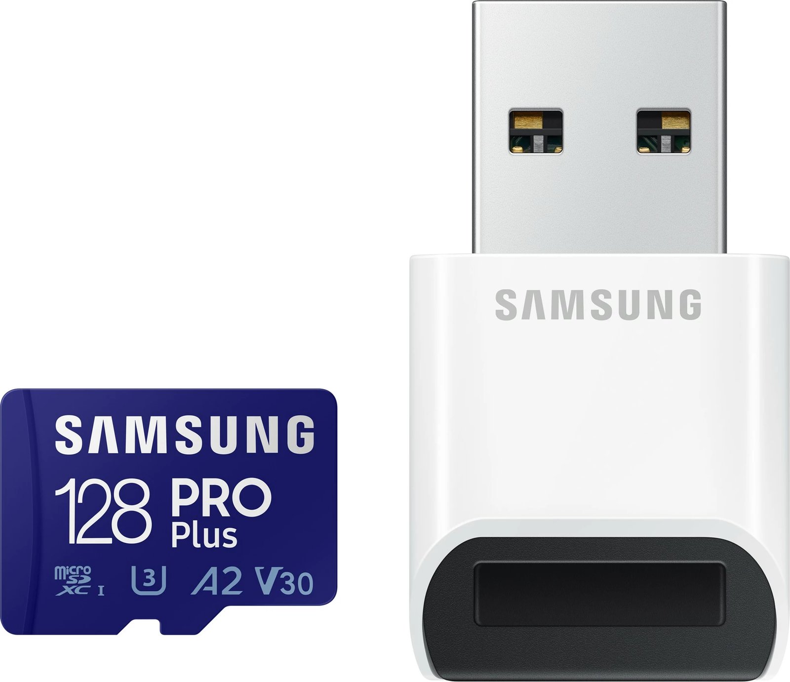MicroSDXC Samsung PRO Plus 128GB, Class 10, UHS-I, blu