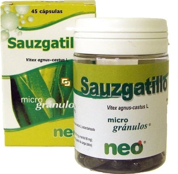 Suplement ushqimor NEO Fitogranulos Sauzgatillo unisex 45 kapsula